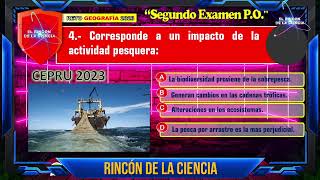 📢2º EXAMEN CEPRU PRIMERA OPORTUNIDAD 2023  GEOGRAFÍA👨‍🏫 111123 [upl. by Inigo]