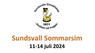 Sundsvall Sommarsim 2024  Pass 4 [upl. by Tuttle]