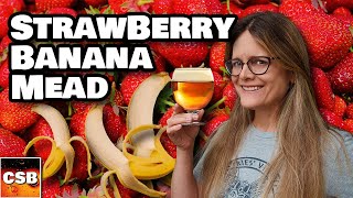 Why Cant We MAKE a HYDROMEL Strawbery Banana Mead Recipe [upl. by Christianity282]