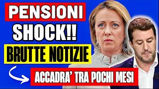 PENSIONI SHOCK BRUTTISSIME NOTIZIE 👉 ACCADRÀ TRA POCHI MESI NUOVA MAZZATA PER I PENSIONATI❗️ [upl. by Dnalrah]