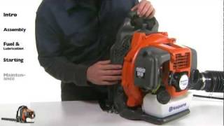 Husqvarna Backpack Blowers  Maintenance [upl. by Adina465]