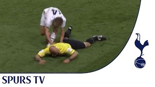 Lewis Holtby takes out Howard Webb [upl. by Ahsyak583]