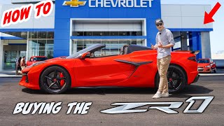 HOW TO BUY A NEW 2025 CORVETTE ZR1  7 MUST KNOW ways to avoid dealer SCAMS [upl. by Aveneg]