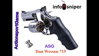 Actionsportgames Dan Wesson 715 Co2 Powered Revolver [upl. by Rutra]