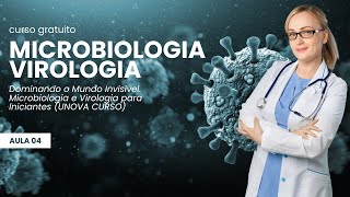 🦠 Curso Gratuito de Microbiologia Virologia  UNOVA CURSO 🦠 Aula 04 [upl. by Cinnamon631]