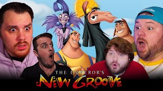 Emperors New Groove Group Movie REACTION [upl. by Nibram]