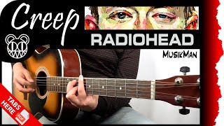 CREEP 😵  Radiohead  GUITAR Cover  MusikMan N°143 [upl. by Bartolemo]