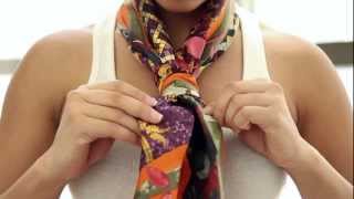 5 Ways To Express Yourself with your Hermès Scarf [upl. by Eenalem]