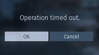 Operation timed out [upl. by Culberson]