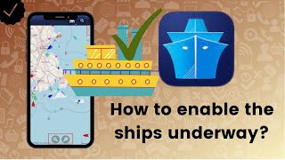 How to enable the ships underway function in Marine Traffic [upl. by Anoed355]