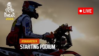 Starting Podium  Dakar 2024 [upl. by Nemrak]