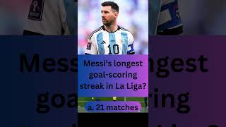 Think You Know Messi Prove It with This Epic Quiz [upl. by Acceber]