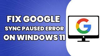 How To Fix Google Chrome Sync Paused Error 2024 SIMPLE [upl. by Essirehc]