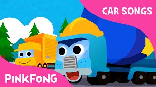 Super Trucks  Car Songs  PINKFONG Songs for Children [upl. by Meisel410]