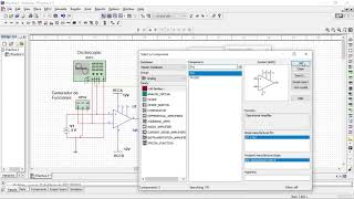Practica 2 Amplificador Operacional 741 usando software de simulación NI Multisim 120 [upl. by Nare]