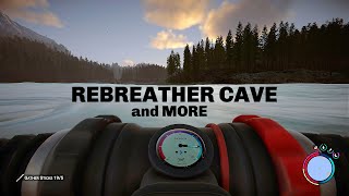 THE REBREATHER CAVE SOLO and BUILDING BASE  Hard Mode  Sons of The Forest E3 [upl. by Jannel]