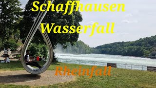 Schaffhausen Wasserfall swissnature Reinfall nature [upl. by Hirsch]