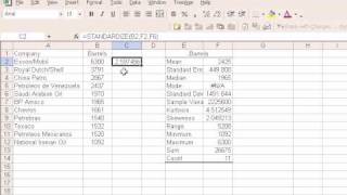 Standardized Z score Using Excel [upl. by Hawkins653]