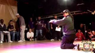 Monsta Pop vs Greenteck  Popping Day One  BBoy Championships 2010 [upl. by Llenyaj406]