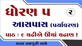 aaspas Dhoran 5 paryavaran path 9 std 5 aaspas chapter 9 ધોરણ 5 આસપાસ પાઠ 9 ધોરણ 5 પર્યાવરણ [upl. by Ottillia]