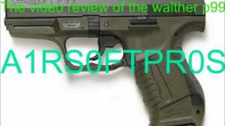 Walther p99 spring pistol review [upl. by Dix]