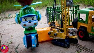 Tayo The Little Bus Meet Crocodile  Tayo be careful  Cars Toys [upl. by Grae]