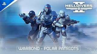 Helldivers 2  Warbond Polar Patriots Trailer  PS5 amp PC Games [upl. by Marola]