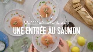 Idée recette  faire une entrée facile au saumon [upl. by Saloma]