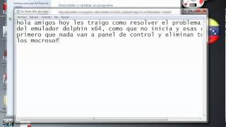 solucion al problema 0xc00007b dolphin y otras aplicaciones [upl. by Rugg228]