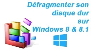 Défragmenter et optimiser les lecteurs sur Windows 8 amp Windows 81 [upl. by Rehtse]