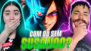 â™ª Madara Uchiha  Sonho Perfeito  AniRap  REACT EM CASAL  REACT EM CASAL [upl. by Begga]