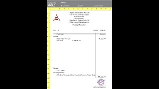 Tally Add On  Print Authorized Signature in Receipt Voucher in TallyPrime software [upl. by Ajak606]