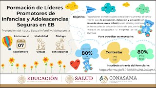 17 Importancia de la Educación Integral en Sexualidad para la prevención [upl. by Kevin]