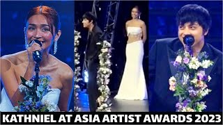 FULL SPEECH ni KATHRYN at DANIEL sa ASIA ARTIST AWARDS 2023 [upl. by Adnawak]