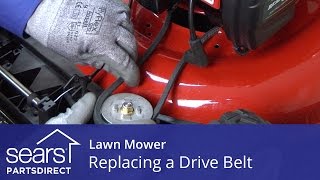 How to Replace a Lawn Mower Drive Belt [upl. by Lanette]