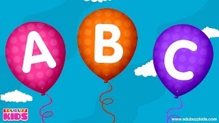 ABC Songs for Children  ABC Balloon Song [upl. by Erolyat]