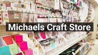 Follow Me Around Michaels Arts amp Craft Store Tour [upl. by Animrac]