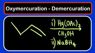 OxymercurationDemercuration l Reactions of alkene  Organic Chemistry [upl. by Christiansen477]