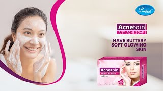 Acnetoin Anti Acne Soap Enriched With Tea Tree Oil amp Vitamin E For Brighter Skin 75g [upl. by Atikir]