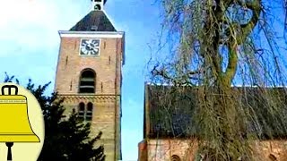 Uithuizen Groningen Kerkklokken Hervormde kerk Glocke 1amp2 [upl. by Yoshiko]