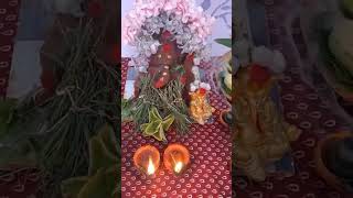 Ganapathy pooja at home 🏡 a traditional love and happiness 😊 trendingreels 😍😍😍trending vlogger [upl. by Chlores]