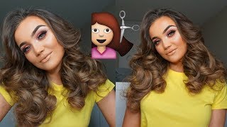 DIY HOW I PIN CURL MY HAIR  ELLIE KELLY [upl. by Kehsihba]