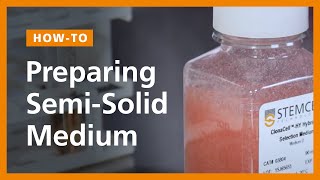 How to Prepare and Plate SemiSolid Medium [upl. by Llenahc]