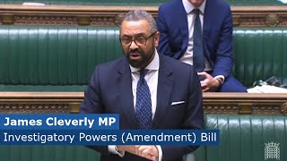 Investigatory Powers Amendment Bill 19 Feb 2024 [upl. by Nnaylime]