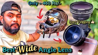 Wide Angle lens Setup kese kare  👍🏻Motovlog Wide angle Lens installation wideangle wideanglelens [upl. by Adar682]