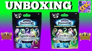 NEW UNBOXING 2 Imaginite Mystery Chest Blind Bags Skylanders Imaginators [upl. by Anelleh]