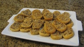 Sausage Pinwheels  Lynns Recipes [upl. by Chinua]