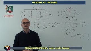 Como resolver circuito por thevenin y Millman Curso electronica Clase 121 [upl. by Aneloaup]