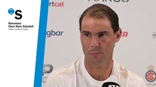 Rafa Nadal RDP quotVoy a estar en pista me lo tomo como mi último Godóquot [upl. by Riggall]