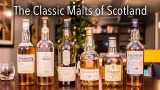 The Classic Malts of Scotland  Dalwhinnie Talisker Cragganmore Oban Lagavulin Glenkinchie [upl. by Granger]